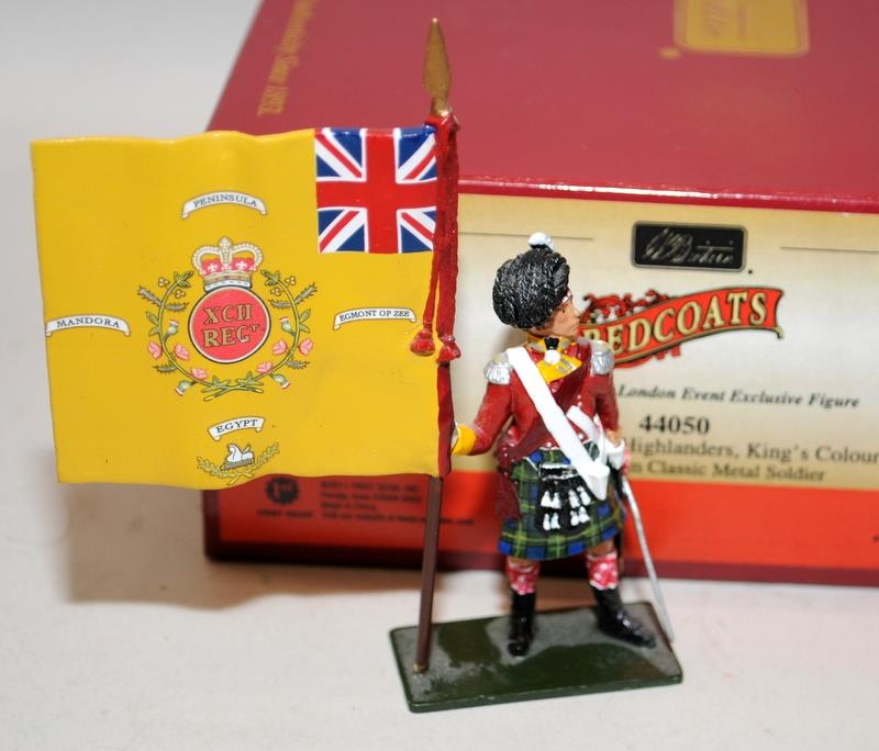 Britain's Redcoats 2011 London Event Exclusive figures: 44050 Ensign 92nd (Gordon ) Highlanders - Image 2 of 5