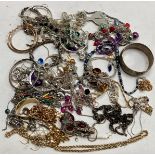 Bag of costume Jewellery