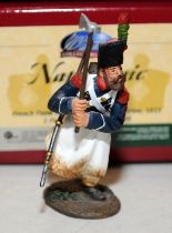 Britain's Napoleonic Wars club exclusive figures: 3 x 17910C French Flank Company Sapper, Waterloo