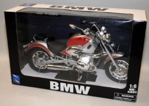 New Ray 1:6 scale die-cast 1997 BMW R1200C Motorcycle. Boxed