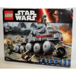 Star Wars Lego: Clone Turbo Tank ref:75151. Complete in box with minifigures and build instructions.