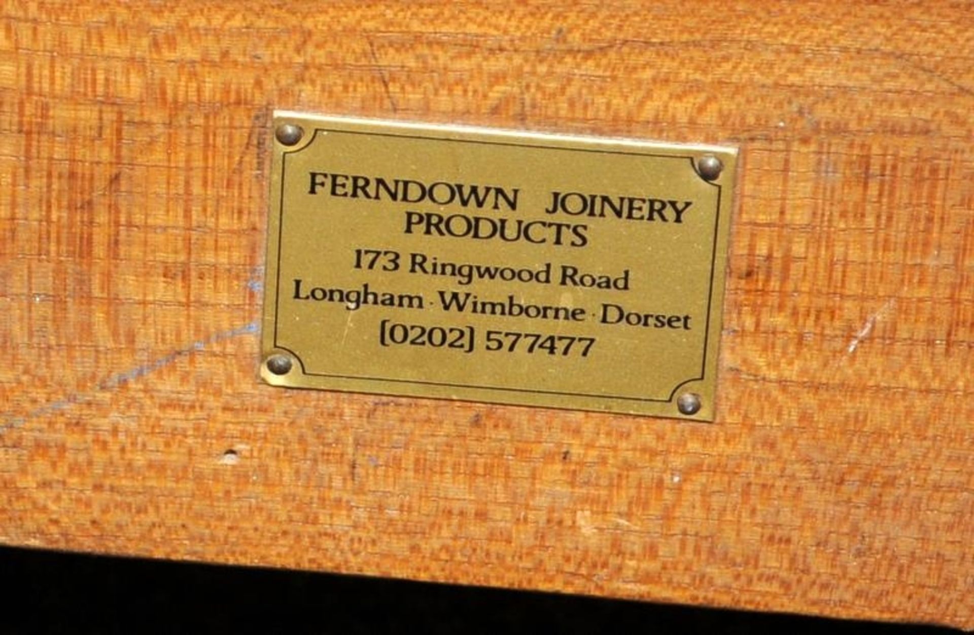 Ferndown Joinery Products unusual wooden rocking horse on two rockers. 103cms across - Image 3 of 4
