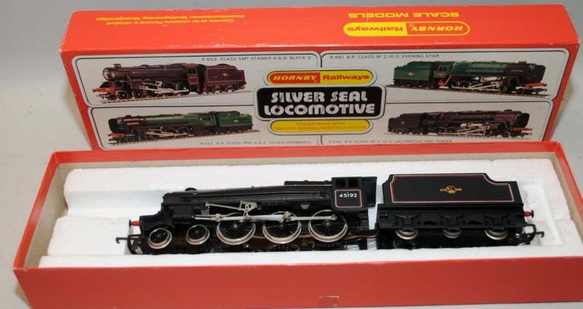 Hornby OO gauge BR Locomotive Black Five Class ref:R859 c/w LMS Class 2P Fowler Locomotive ref:R450. - Image 2 of 4