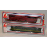 Lima OO gauge Class 55 Locomotive 'Meld' D9003 c/w Warship Class 42 BR Maroon 'Western Gladiator'.