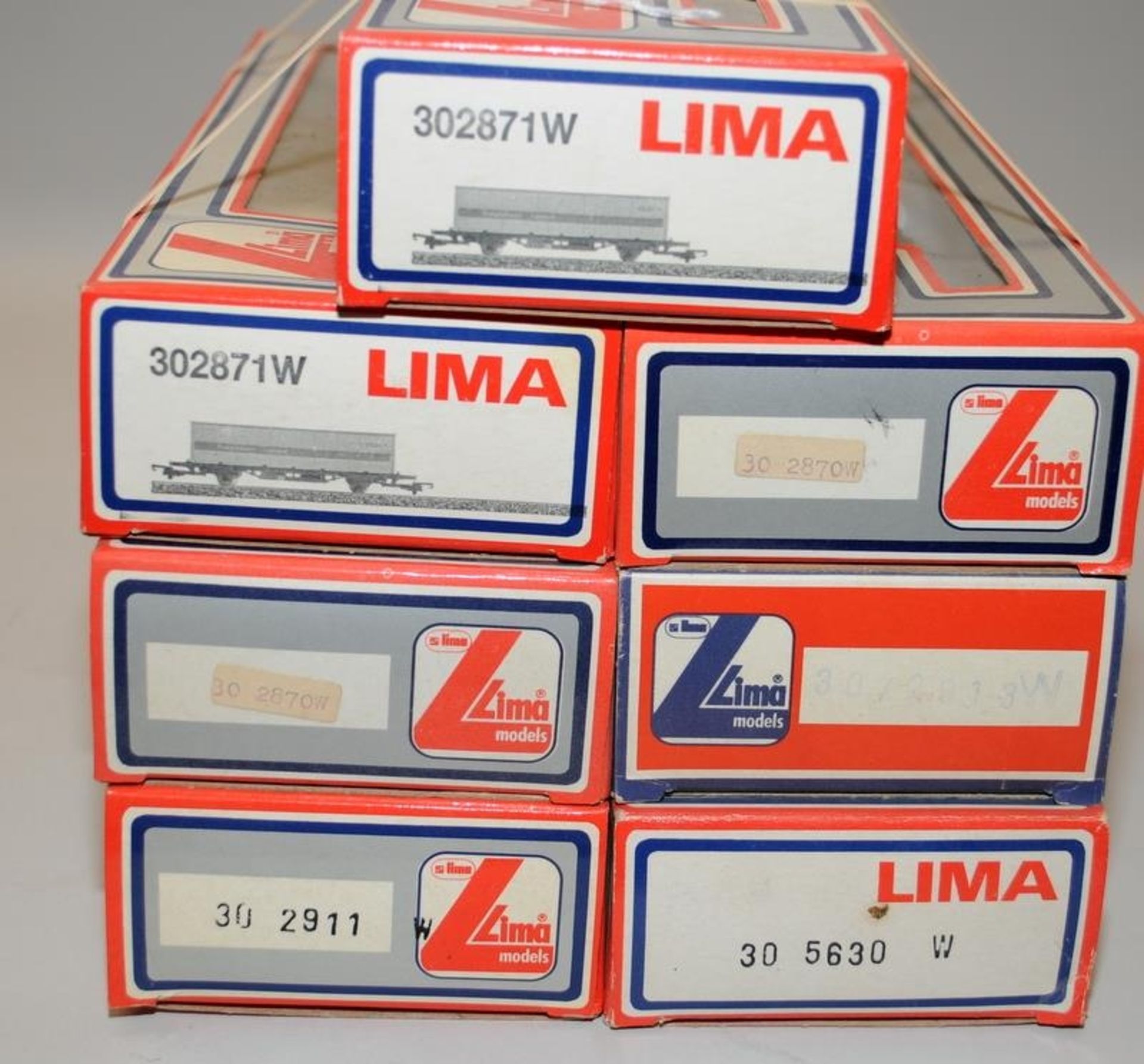 Lima OO gauge goods wagons, 7 in lot, all boxed - Image 2 of 2