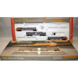 2 x Hornby OO gauge part trains sets R543 and R673, as pictured