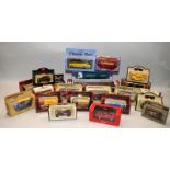 Collection of die-cast model vehicles, Matchbox, Lledo, Oxford etc. 22 in lot, all boxed