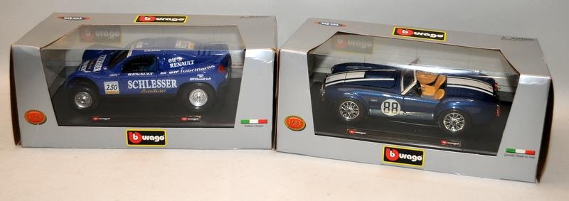 6 x boxed 1:24 scale die-cast model cars, Bburago, Maisto etc. - Image 4 of 4