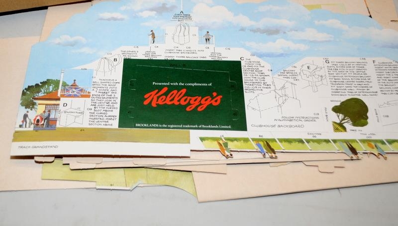 Lledo Kelloggs Land Speed Legends model car set c/w wall charts, press out card displays etc - Image 5 of 6
