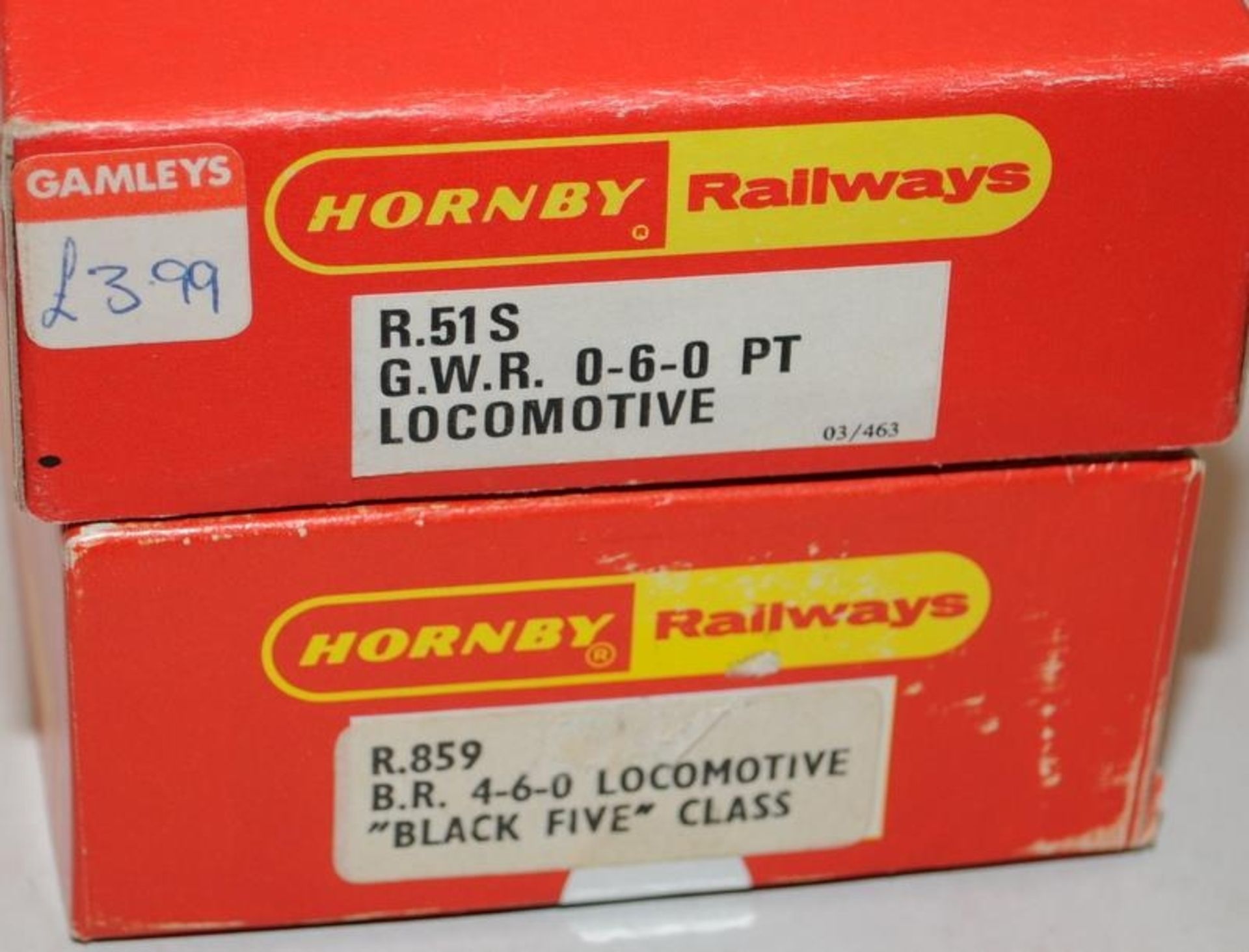 Hornby OO gauge BR Loco Black Five Class ref:R859 c/w GWR PT Locomotive ref:R51S. Both boxed - Image 4 of 4