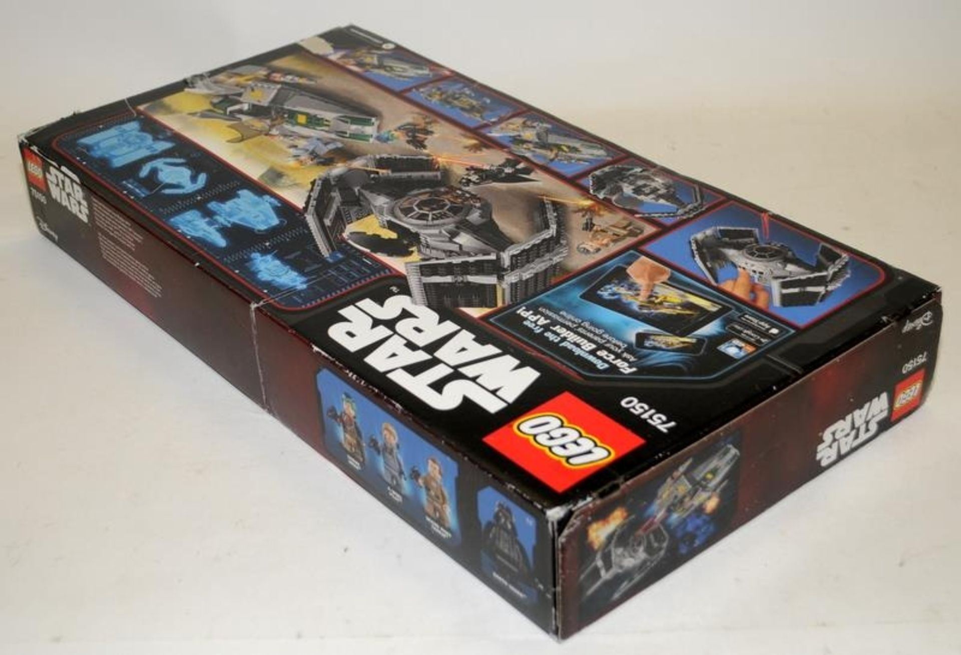 Star Wars Lego: Vader's TIE Advanced vs. A-Wing Starfighter. Model boxed and complete but missing - Image 2 of 2