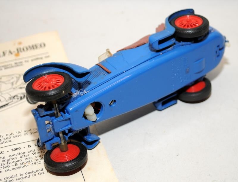 Early Scalextric Alfa Romeo slot car ref:MM/C65 - Image 3 of 3