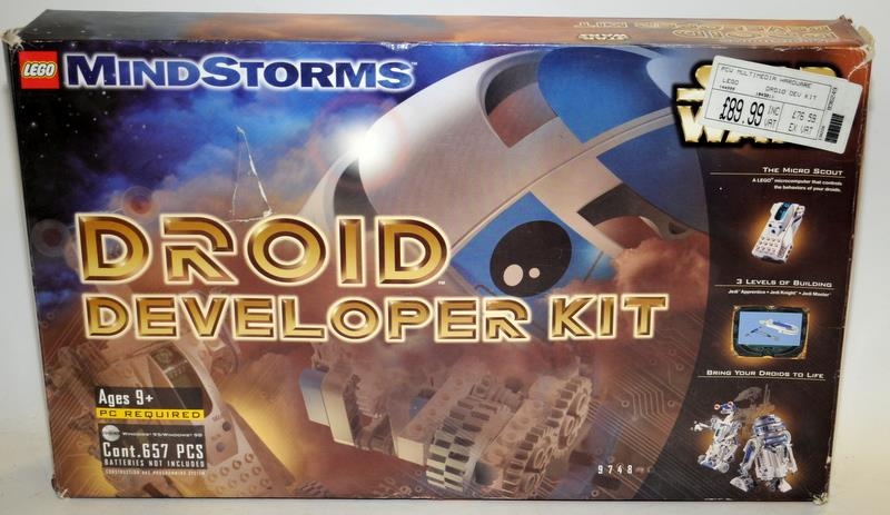 Star Wars Lego Mindstorms: Droid Developer Kit ref:9748. Boxed with manuals, not checked for