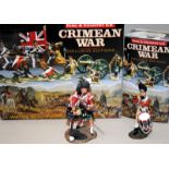 King and Country die-cast figures: Crimean Campaign 1854-1858, Helping a Friend ref:CRW21 and