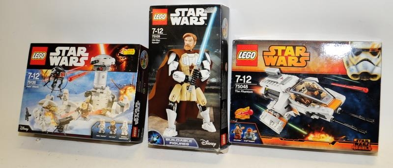 Star wars Lego: Obi-Wan Kenobi ref:75109, boxed, built but minus build instructions. The Phantom