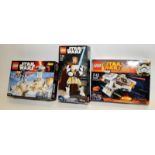 Star wars Lego: Obi-Wan Kenobi ref:75109, boxed, built but minus build instructions. The Phantom