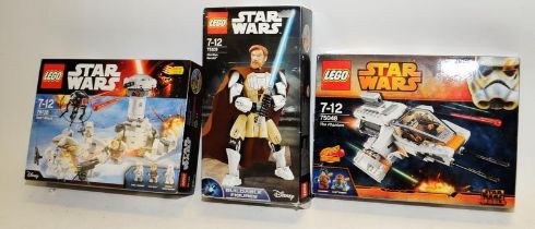 Star wars Lego: Obi-Wan Kenobi ref:75109, boxed, built but minus build instructions. The Phantom