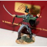 Britain's Napoleonic War limited edition figure: 50009C British 95th Rifles Officer 1815, your