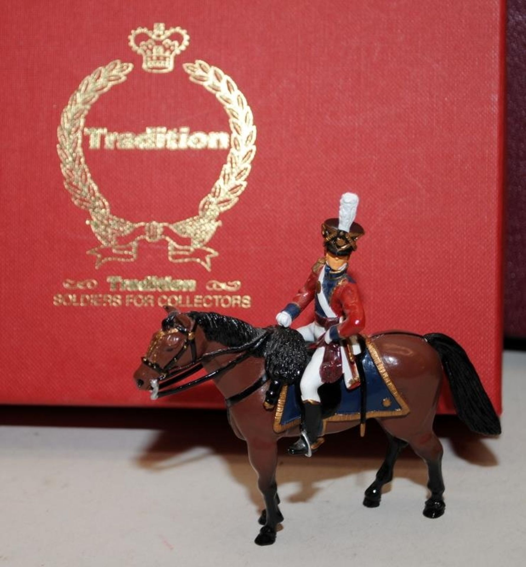 Tradition toy soldiers British Mounted Field Officer Infantry of the Line 1812 ref:BIM. Boxed. - Image 4 of 4