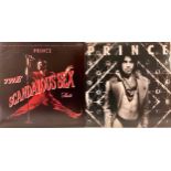 PRINCE VINYL RECORDS X 2. First we have a 12” from the Batman film soundtrack ‘Scandalous Sex’