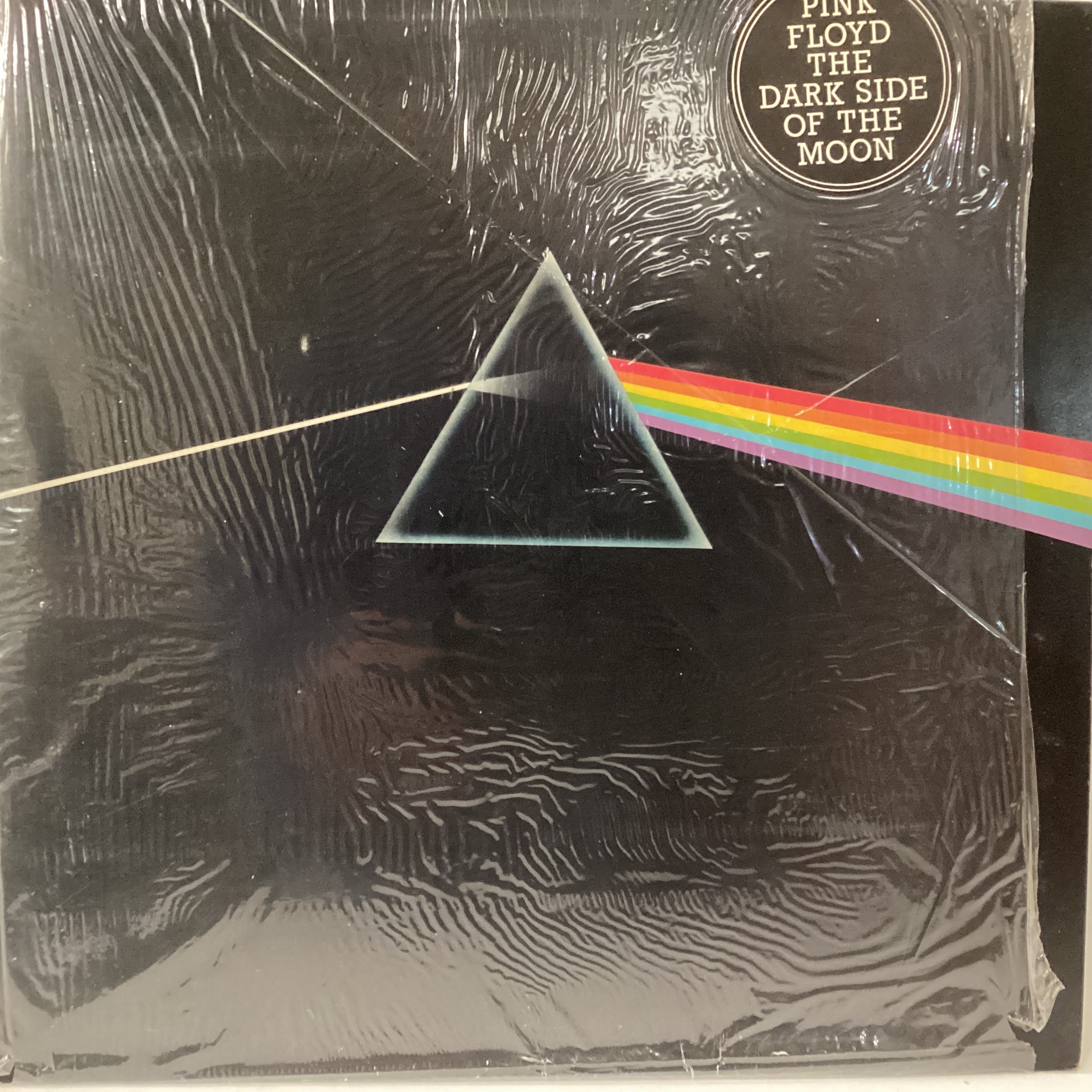 PINK FLOYD VINYL ALBUM ‘DARK SIDE OF THE MOON’. This is on Harvest SHVL 804 from 1973 with A3/B3
