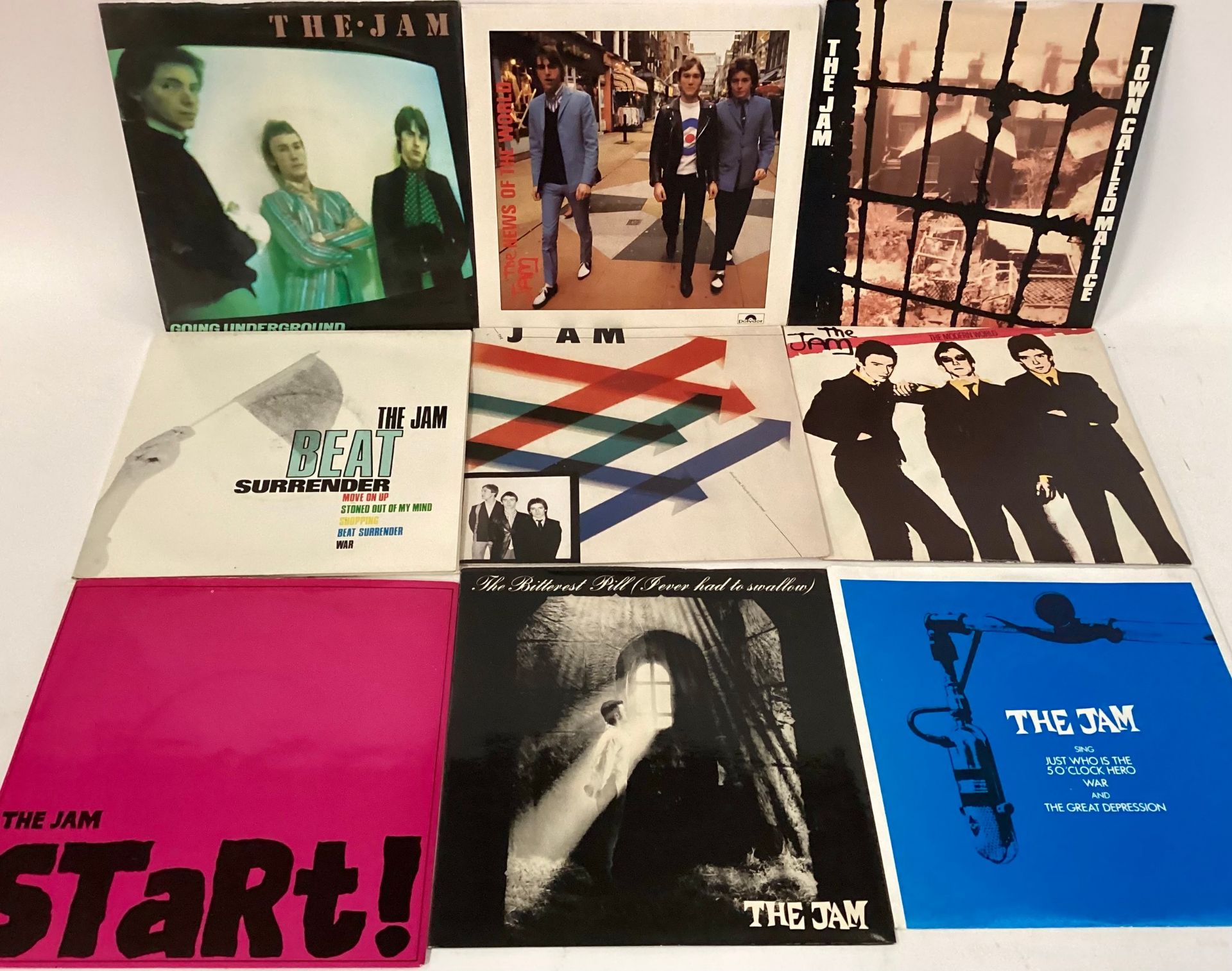GREAT SELECTION OF THE JAM VINYL 7” SINGLES. All found here in VG+ conditions and in their - Image 2 of 3