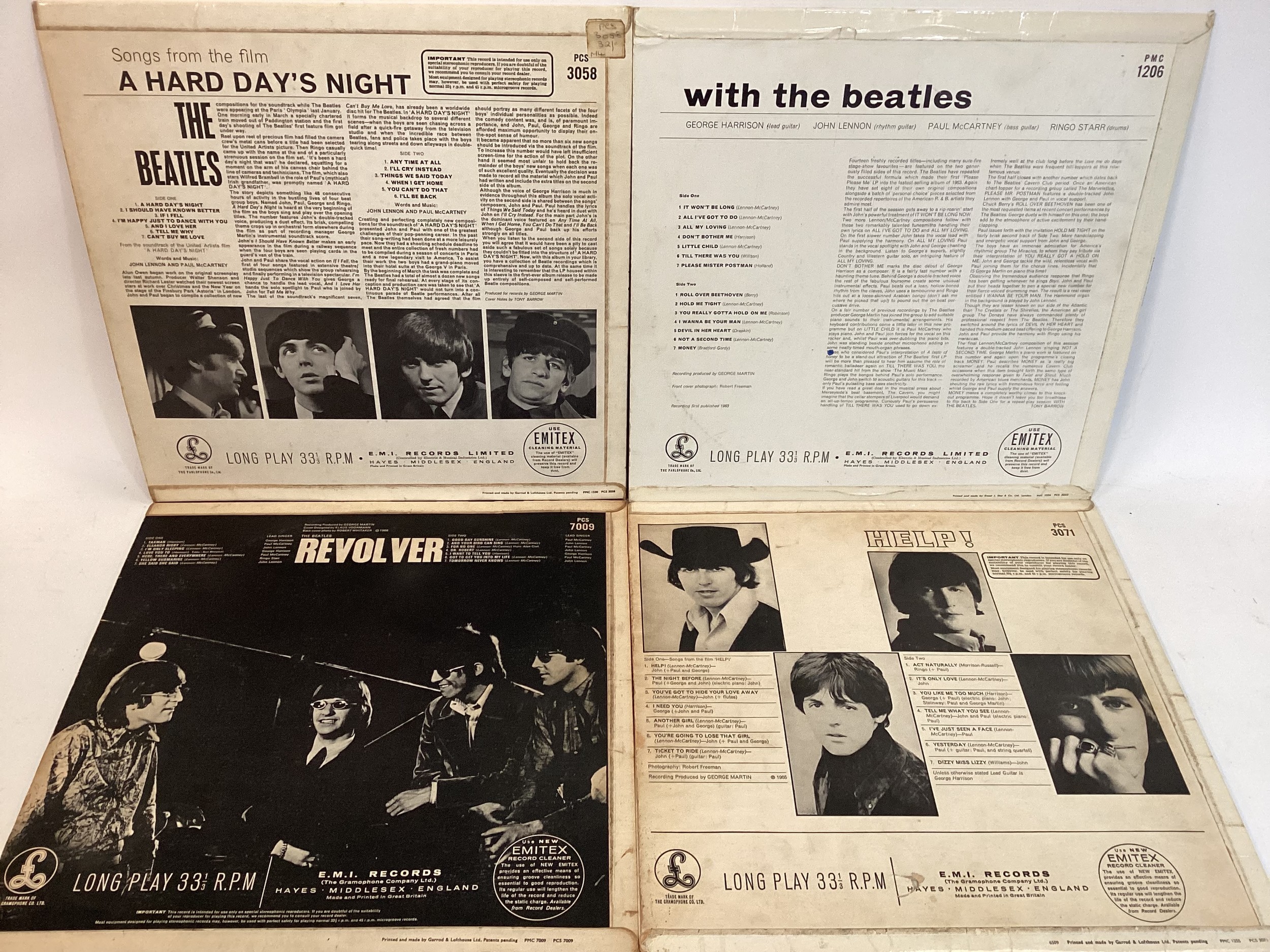 COLLECTION OF 8 VARIOUS 1st PRESS BEATLES ALBUMS. Titles here include - Abbey Road - White Album No. - Image 3 of 4