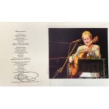 JON ANDERSON SIGNED PHOTO AUTOGRAPHED YES BAND ORIGINAL LEAD SINGER. ‘Wonderous Stories’ song