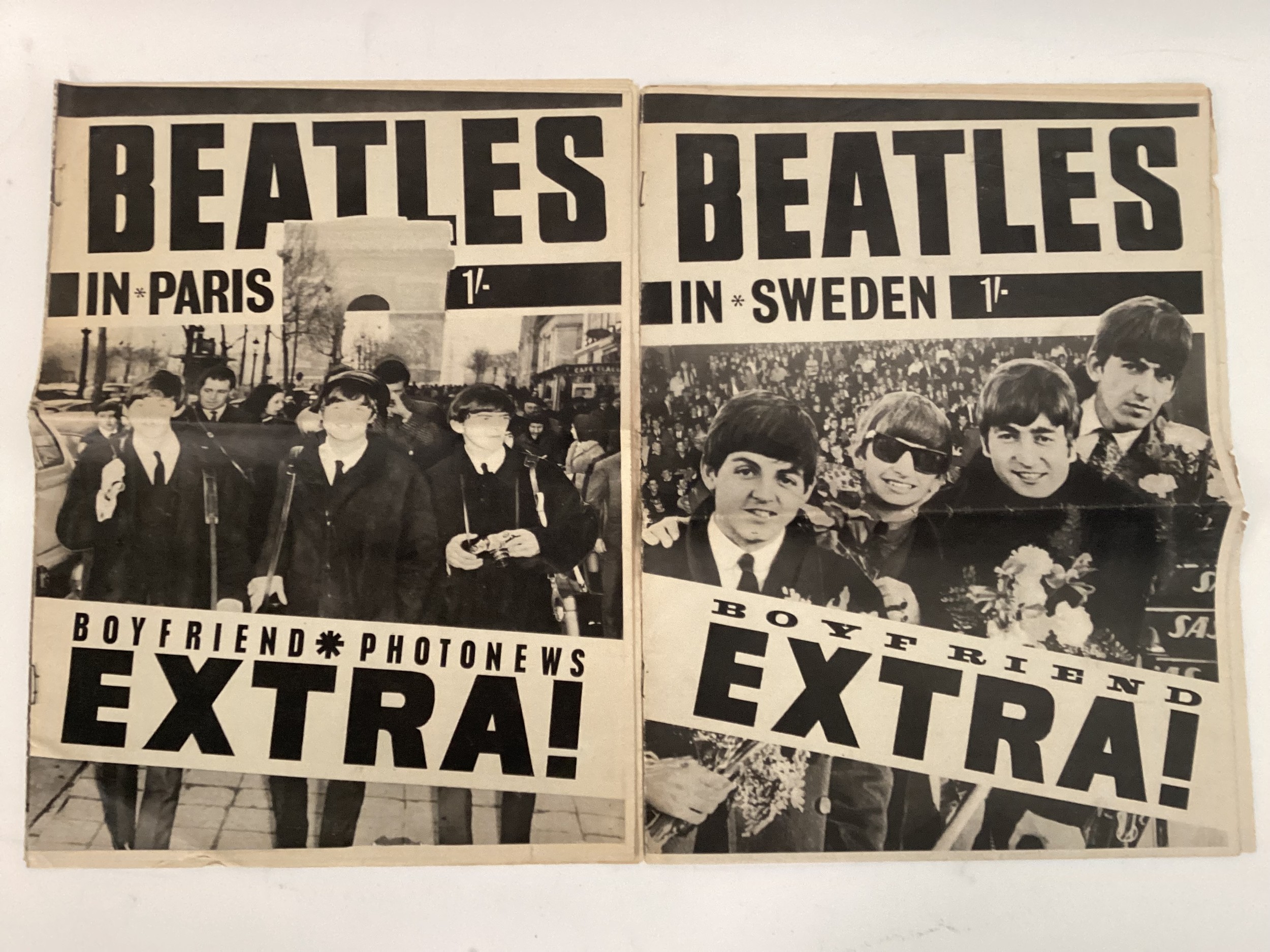 COLLECTION OF EPHEMERA FROM THE BEATLES. Nice collection of various items in print from The Beatles. - Image 2 of 9