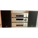 DENON SEPERATE HIFI SYSTEM. To include - Cassette Deck DRR-F100 - Compact disc player DCD - F100 -
