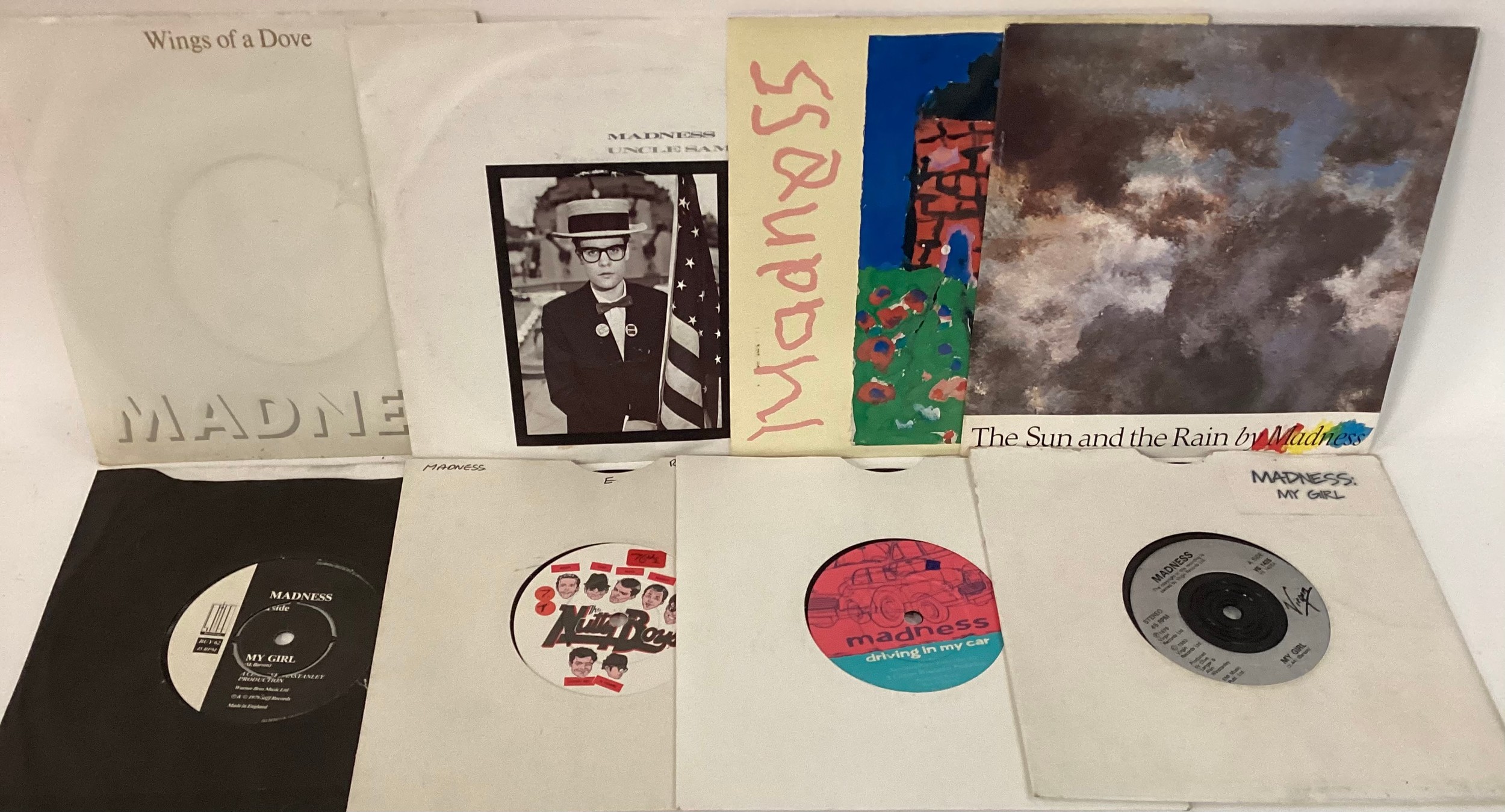COLLECTION OF 23 MADNESS 7” SINGLES. This set consists mainly of picture sleeve singles and are - Image 2 of 2