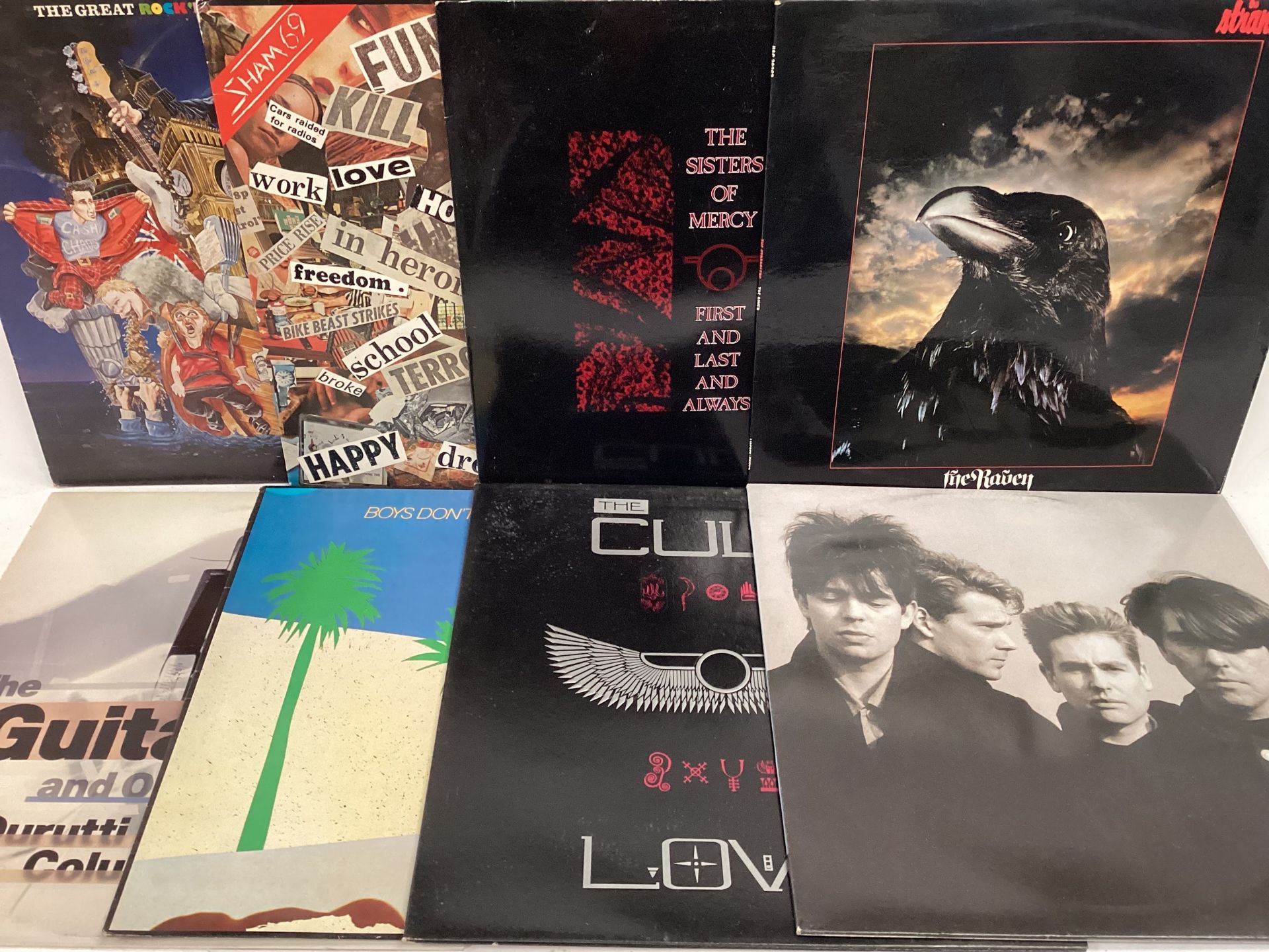 BOX OF VARIOUS INDIE / ROCK & PUNK ALBUMS & 12”. Various artists here to include some of the - Image 3 of 5