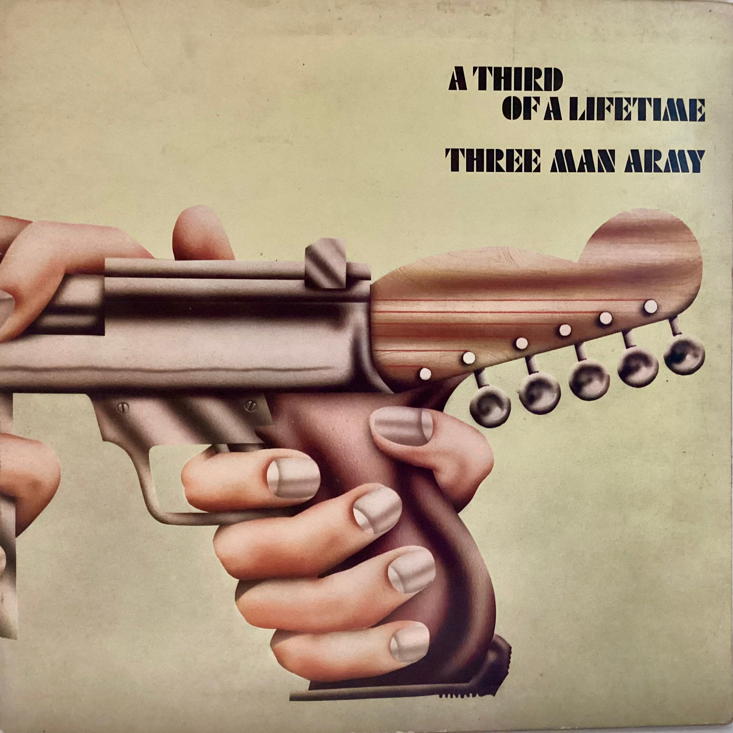 THREE MAN ARMY - THIRD OF A LIFETIME 1st UK PRESS VINYL ALBUM. Original UK LP Issued in 1971 by
