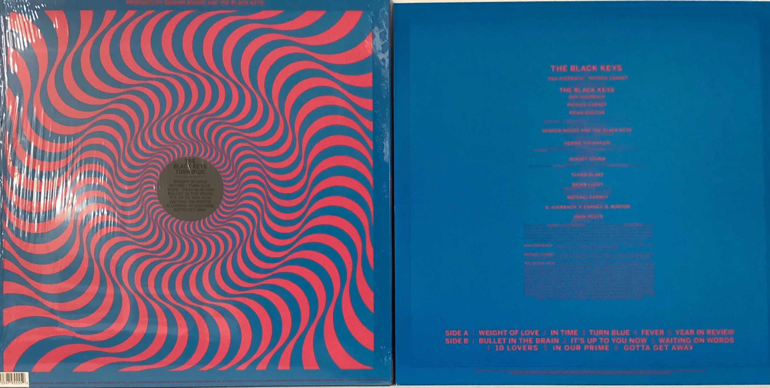 THE BLACK KEYS 'TURN BLUE' VINYL ALBUM. Turn Blue is the eighth studio album by American rock duo - Image 2 of 3