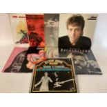 SELECTION OF VARIOUS ALBUMS + 12” SINGLE. Album artists are - John Lennon x 2 - Ringo Starr -