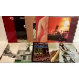 VARIOUS ERIC CLAPTON LP RECORDS X 9. Titles here are as follows - Another Ticket - Just One