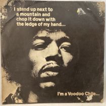JIMI HENDRIX EXPERIENCE VINYL 7” SINGLE ‘VOODOO CHILE’. This single comes in Ex condition on Track