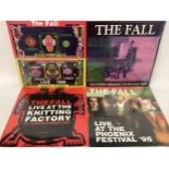 THE FALL SEALED VINYL ALBUMS X 4. Factory sealed vinyl albums here entitled - Live At The Phoenix