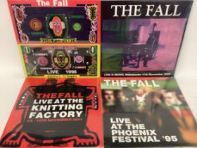 THE FALL SEALED VINYL ALBUMS X 4. Factory sealed vinyl albums here entitled - Live At The Phoenix