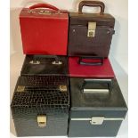 SINGLES CARRY CASES X 5. Nice set of five various 7” singles carry cases all found in VG conditions.