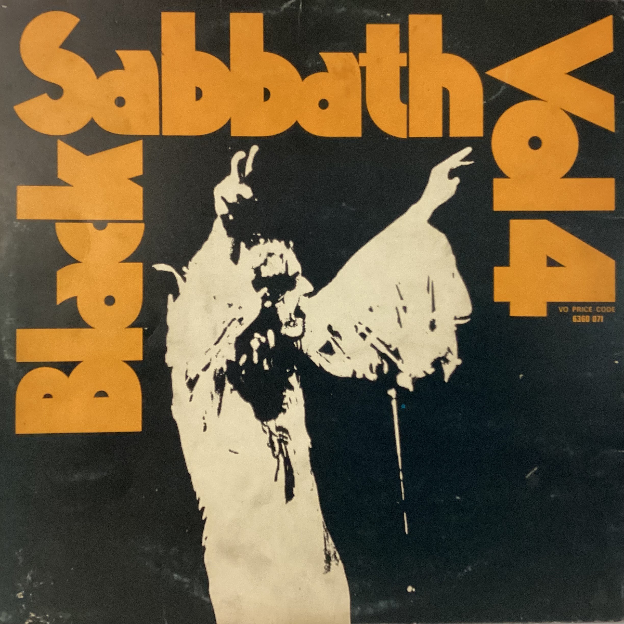 BLACK SABBATH "VOL.4" ORIGINAL PRESSING VIRTIGO SWIRL. This is a 1972 original pressing of Black - Image 2 of 7