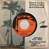 SMOKEY BURKE AND THE ORGANIZATION 7" SOUL FUNK RECORD 'TELL HER I'M SORRY'.