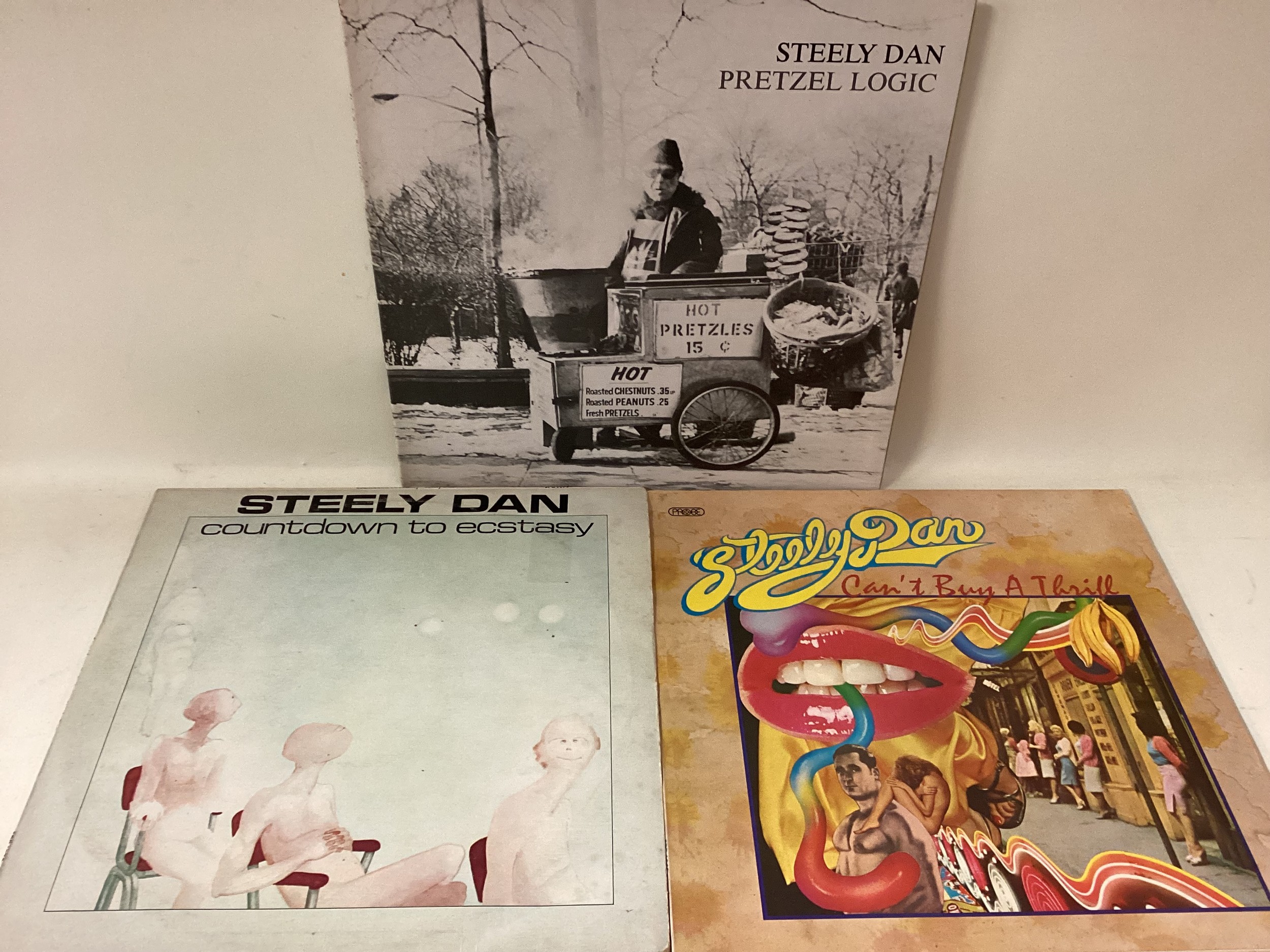 STEELY DAN VINYL LP RECORDS X 3. Found here in VG+ conditions we have titles - Can’t Buy A