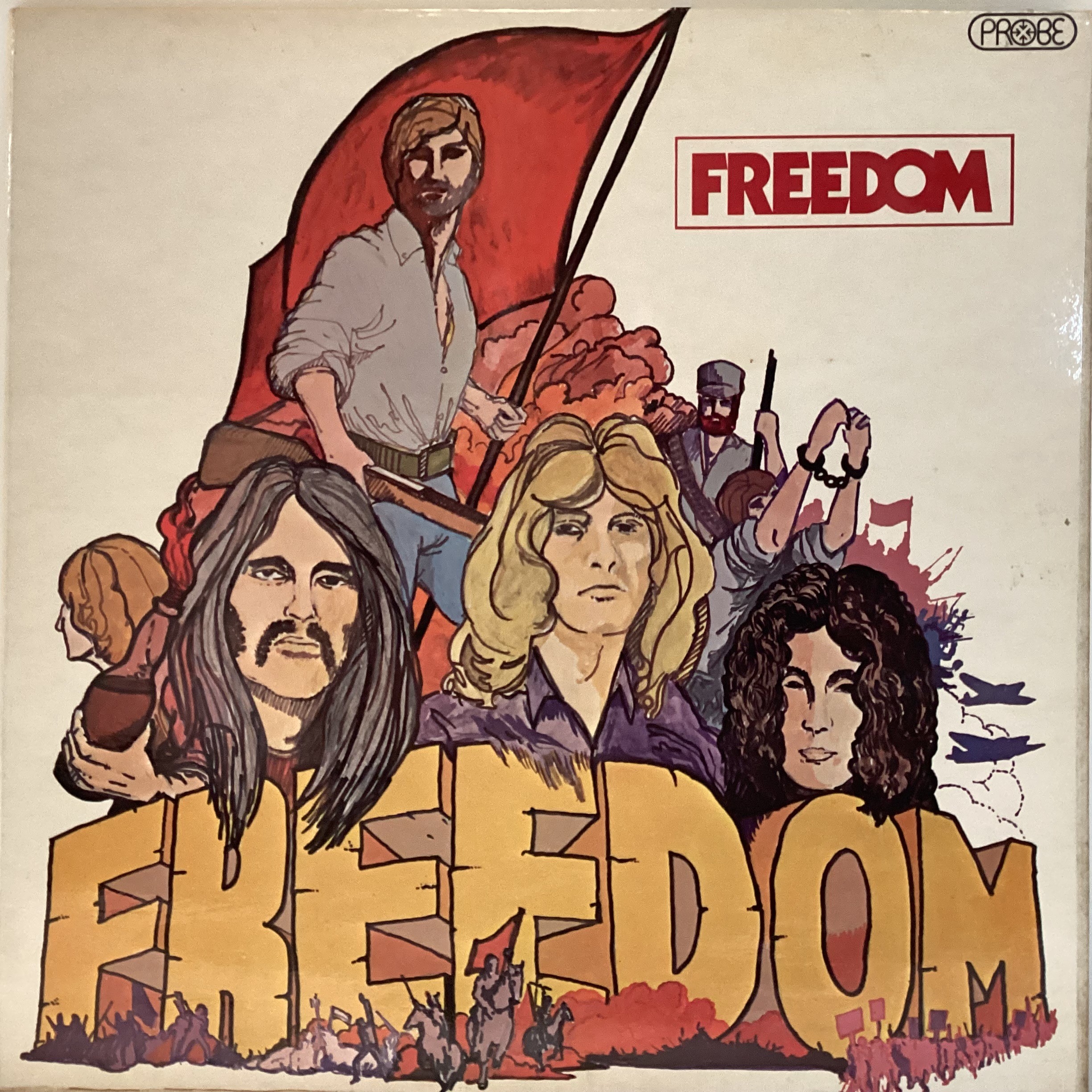 FREEDOM SELF TITLED LP ORIGINAL VINYL. This is a rare copy of Freedom's Self Titled album, their 3rd