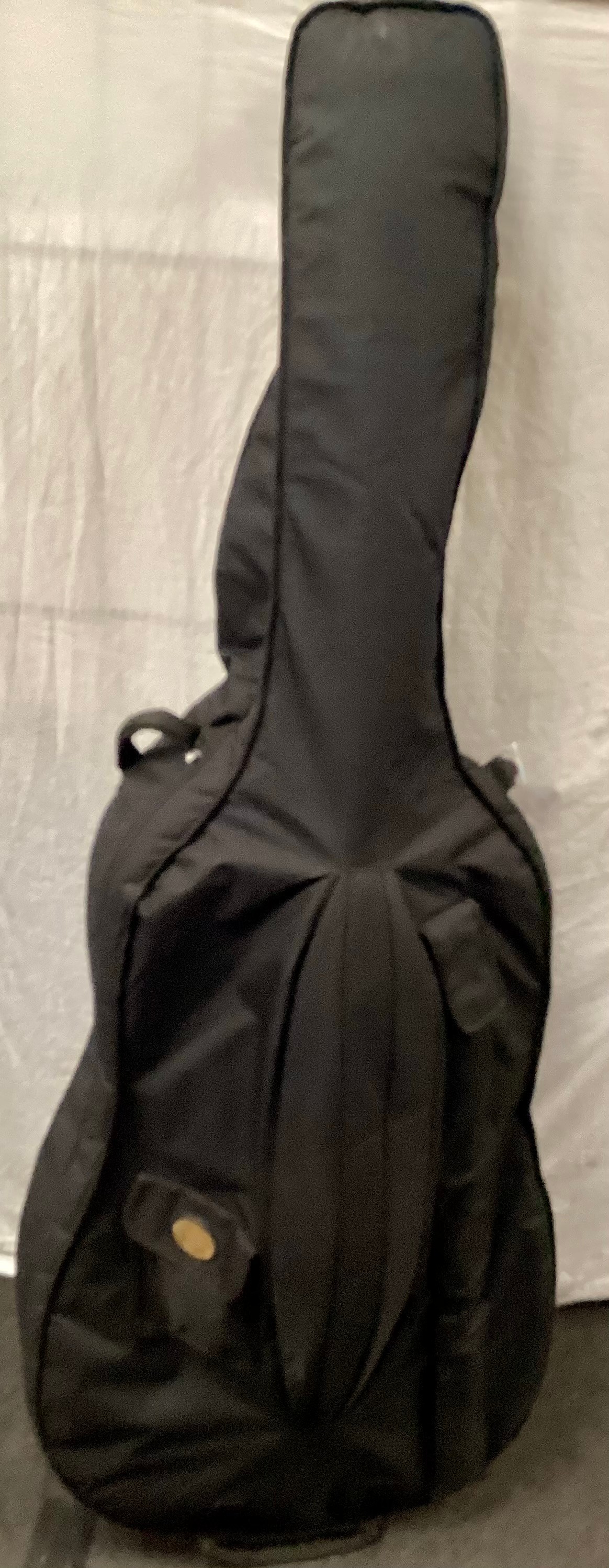 DOUBLE BASS MUSICAL INSTRUMENT. This comes complete with a bow and in a soft black carry case. 68” - Bild 5 aus 16