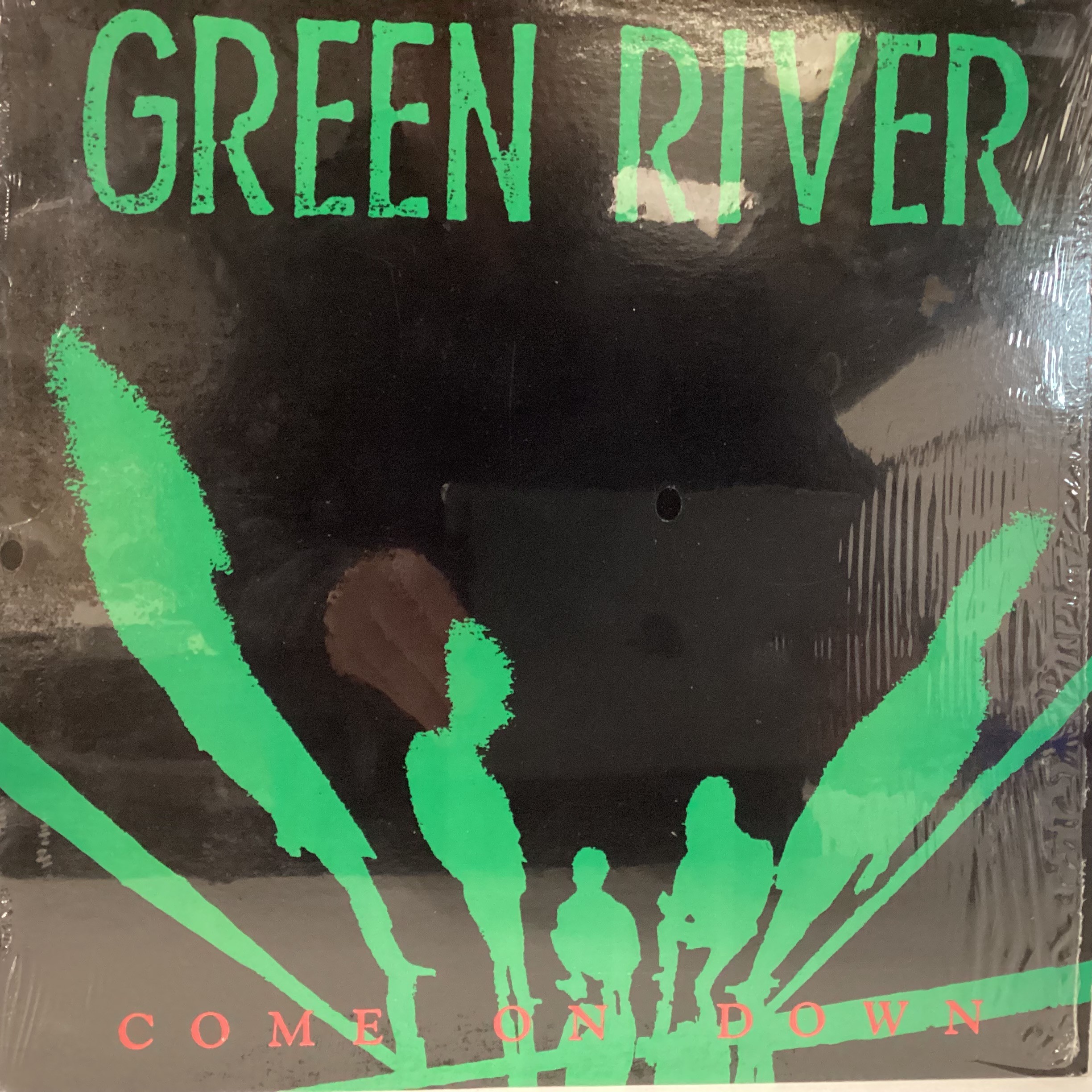 GREEN RIVER 'COME ON DOWN' VINYL LP. Ex condition vinyl here on Glitter House Records GR 0031
