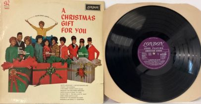 A CHRISTMAS GIFT FOR YOU VARIOUS ARTIST LP RECORD. Found here in VG+ condition on London Records
