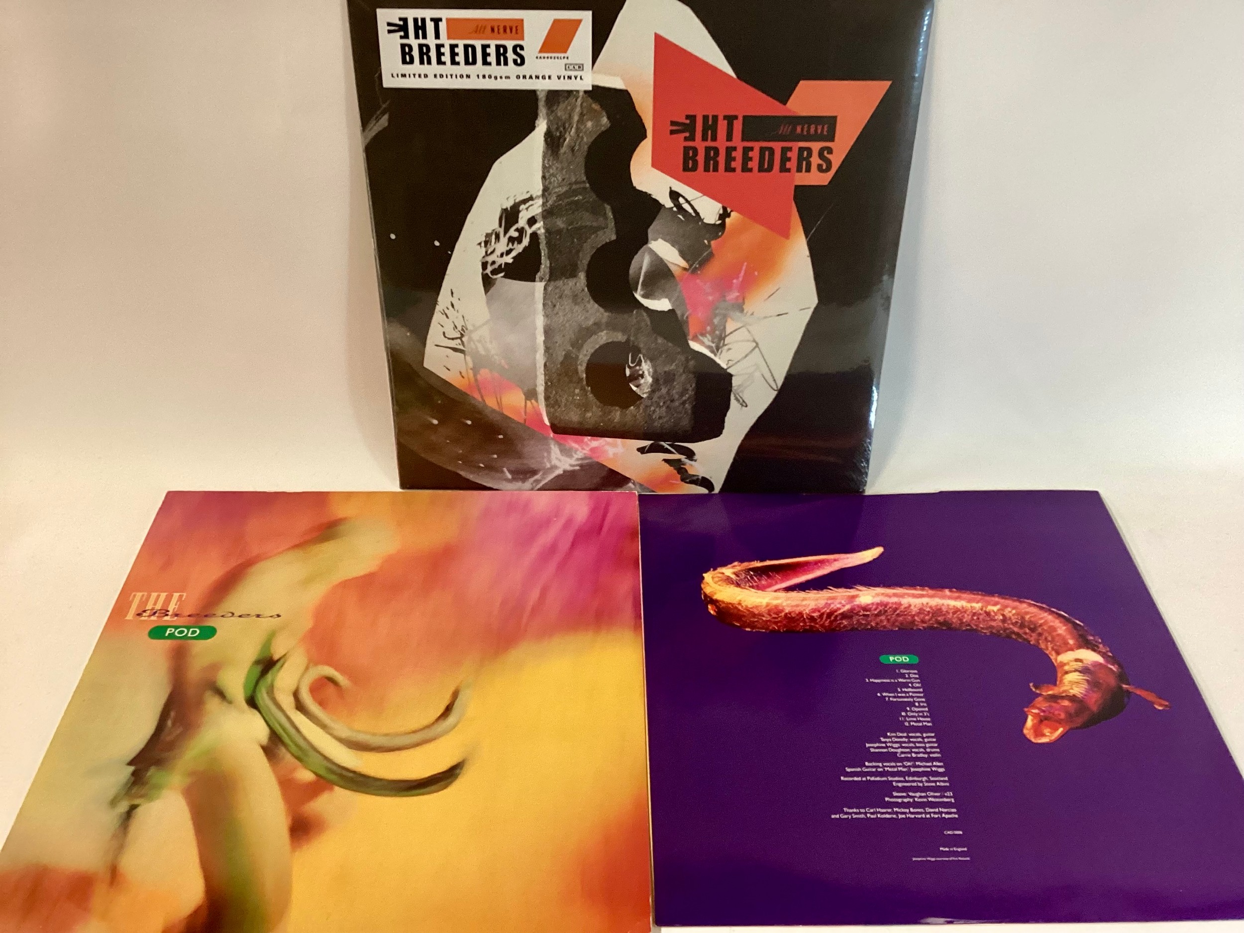THE BREEDERS VINYL LP RECORDS X 2. First we have a brand new copy of ‘All Nerve’ found here