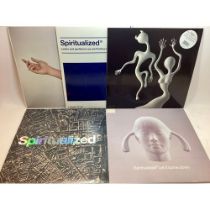 COLLECTION OF 5 x SPIRITUALIZED VINYL LP RECORDS.