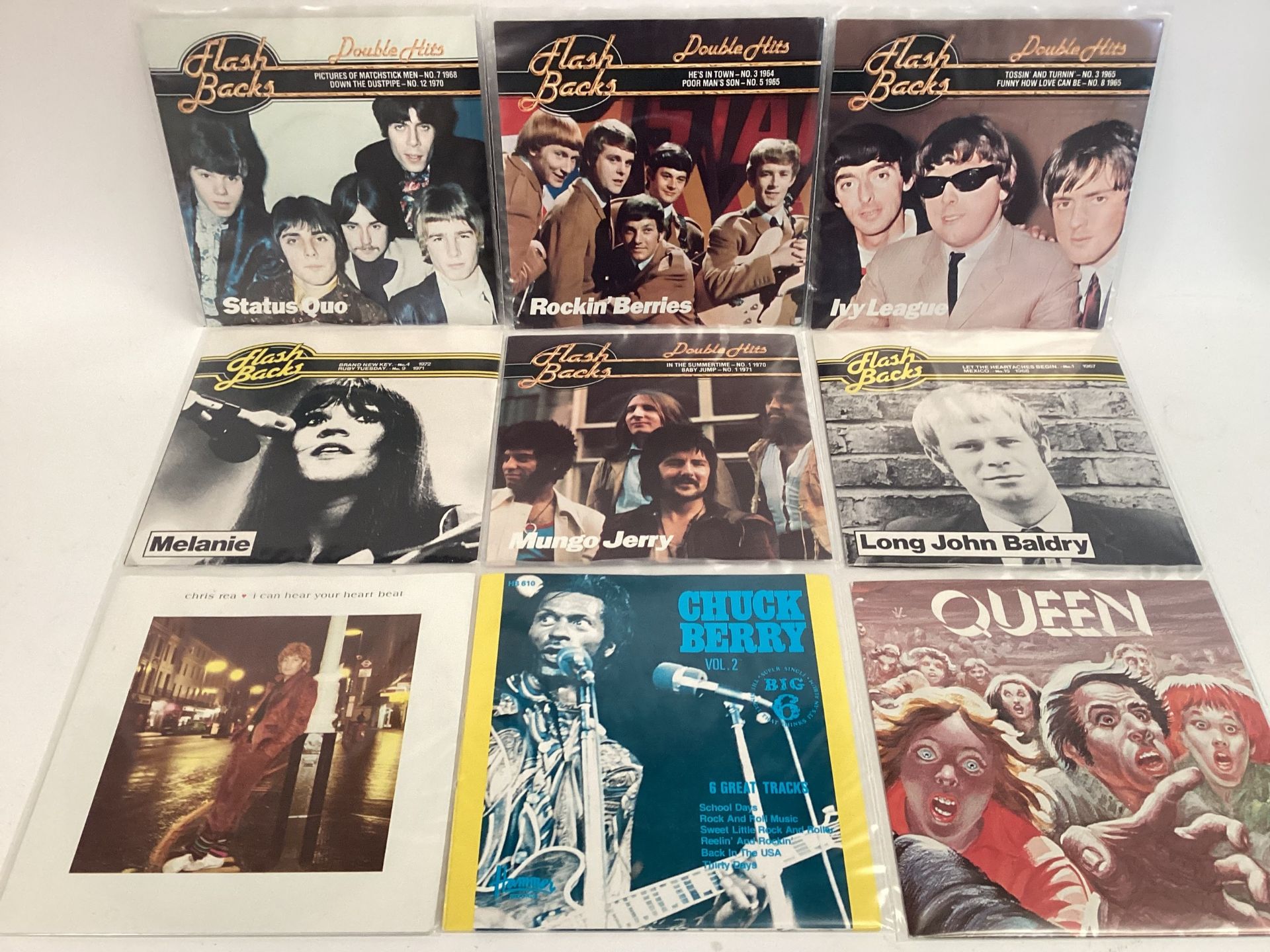CASE OF VARIOUS HIT SINGLES. This is a collection of 45rpm records which include a lot of reissued - Image 3 of 3